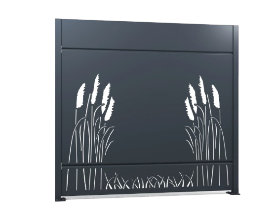 Brise-Vue Aluminium – en situation